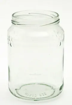 Honigglas hoch 1 kg mit Deckel 20 Stk.