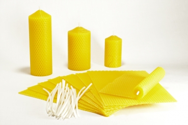 Bienenwachsplatten 33x50 cm = ca. 5 Stk.