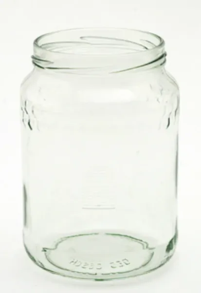 Honigglas hoch 1 kg mit Deckel 20 Stk.