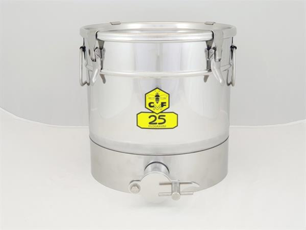 Abfüll- und Lagerkessel Edelstahl 25 kg