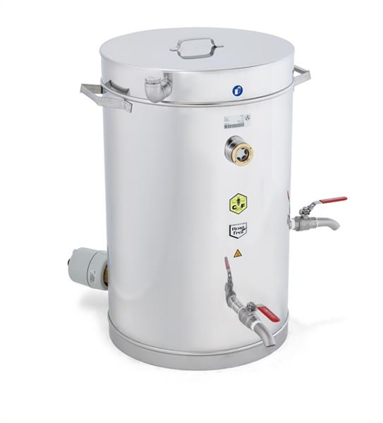Doppelwandiger Elektrischer  Wachsschmelzer CFM 75 Liter