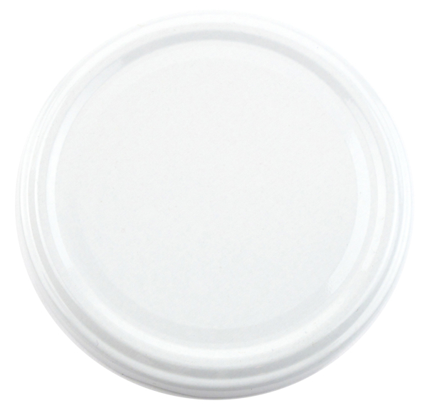 Honigglasdeckel weiss 63 mm PVC frei