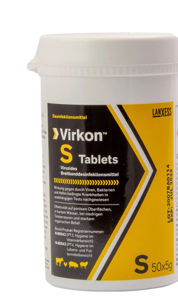 Virkon S Tabletten  50 x 5g