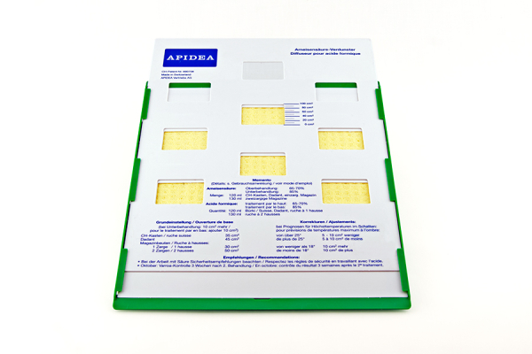 APIDEA-Dispenser mit Anleitung