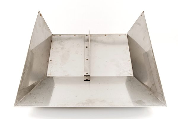 Einlauftrichter, gross, Inox