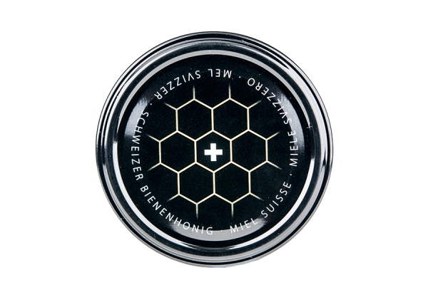 Honigglasdeckel schwarz TO82 PVC frei